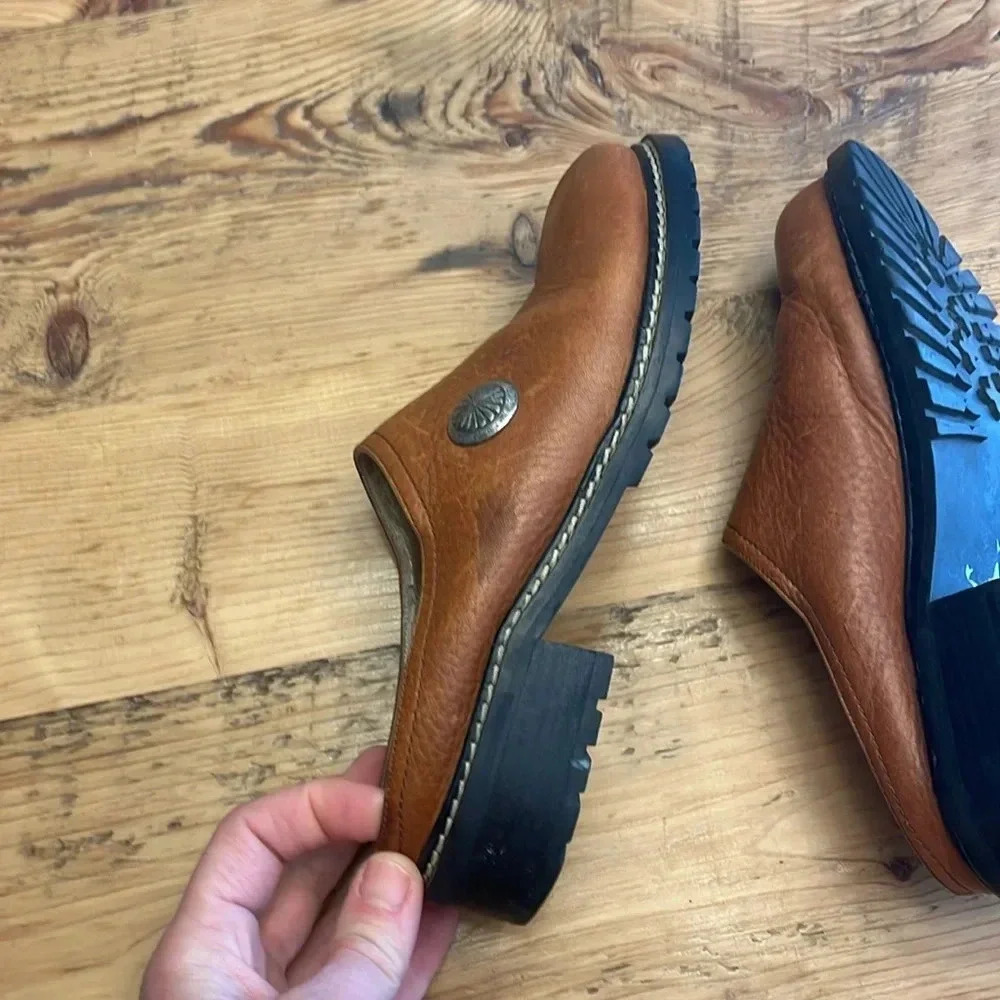 Maya leather mules size 7 - Picture 5 of 9